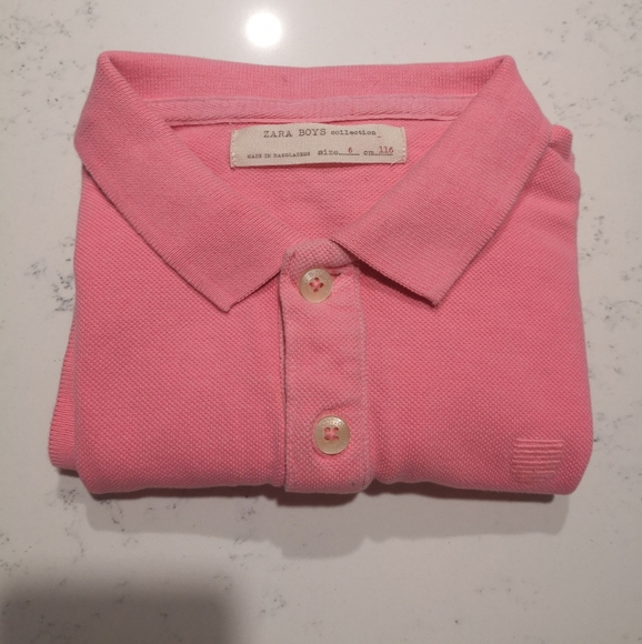 5 for 25$💛zara boy pink polo - Picture 1 of 6